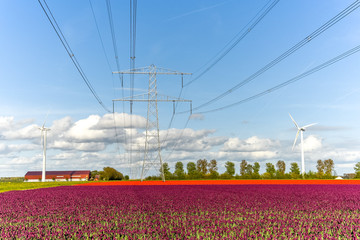 Modern high powerlines