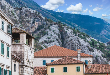 Wall Mural - Clock Tower with Old Buildings