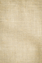 Wall Mural - hessian sackcloth woven texture pattern background in light cream yellow beige earth tone color