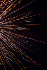 Fourth of July abstract Fireworks 