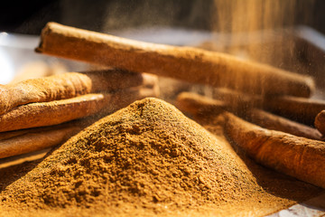 Nutritious cinnamon : antioxidant  Cinnamomum verum (Cinnamomum zeylanicum)