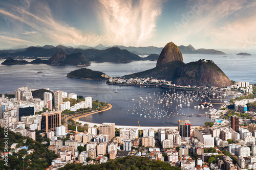 Rio de Janeiro Beautiful Sunset - Brazil Canvas Print