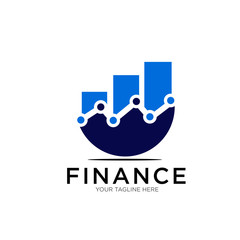 Poster - business financial logo 