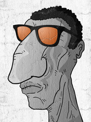 Poster - creative sunglasses