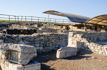 Ancient Etruscan city of vulci