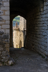 The street of Balazuc