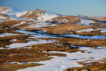 Canvas Print - Kosciuszko National Park in Australia