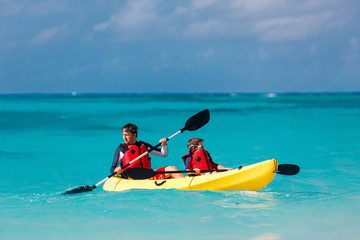 Poster - Idyllic beach at Caribbean