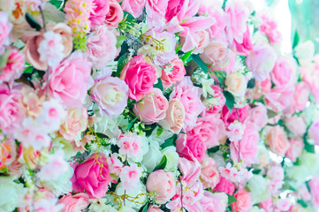  flower background, backdrop wedding decoration, rose pattern, Wall flower, colorful background, fresh rose