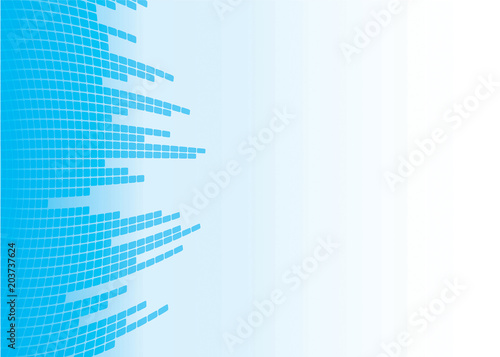 Background In Modern Style On White Background Geometric