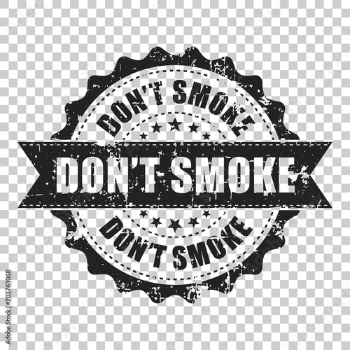 Don T Smoke Scratch Grunge Rubber Stamp Vector Illustration On Isolated Transparent Background Business Concept No Smoking Stamp Pictogram Buy This Stock Vector