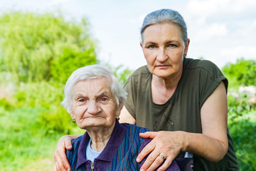 Wall Mural - Elderly care