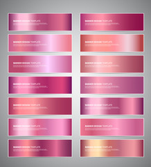 Wall Mural - rose gold or shiny pink gradient