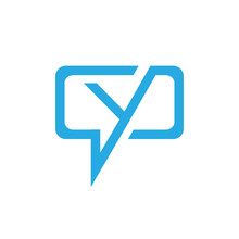 Initial Y Talk Logo