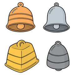 Poster - vector set of bells