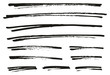 © Bakai - Pen Strokes Bold Grunge Line & Background Set 12