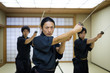 © oneinchpunch - Samurai training in a traditional dojo in Tokyo