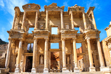 The ancient city of Ephesus in Turkey