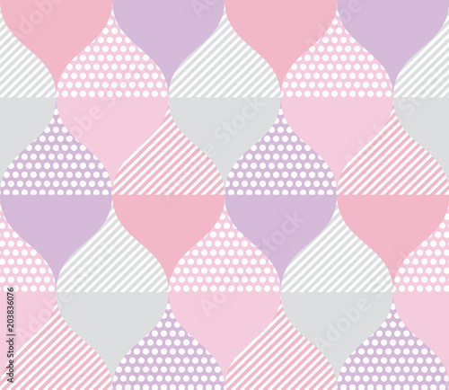 pale color geometry pattern.