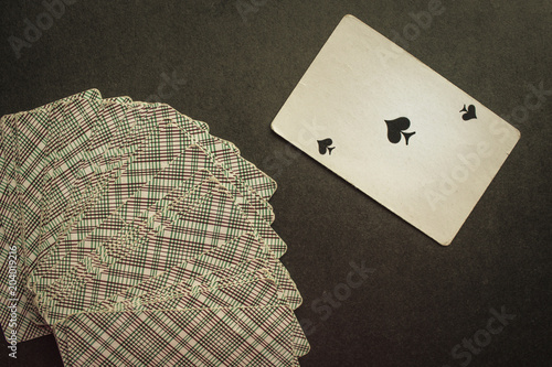 Fotomural Ace of spades, strength, influence.