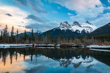Three Sisters, Canmore Alberta 
