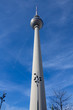 Berliner Fernsehturm im Frühjahr
