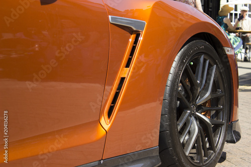 Sport Car close up Fototapet