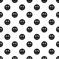 Wall Mural - Smile pattern vector seamless repeating for any web design