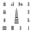 © shams89 - Skyscraper building icon. Simple element illustration. Skyscraper building symbol design  from Buildings collection set. Can be used for web and mobile