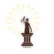 LADY JUSTICE logotype