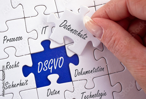 Cuadros en Lienzo DSGVO, Datenschutz, Datenschutzgrundverordnung, Grundverordnung, Datenspeicherun