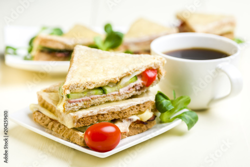 Fotografía Croque Monsieur - Classic French Bistro Sandwich