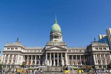 Wall Mural - The National Congress in Buenos Aires, Argentina