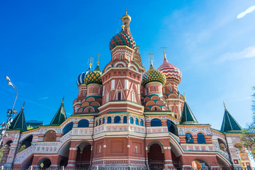 Wall Mural - Saint's Basil cathedal at Moscow