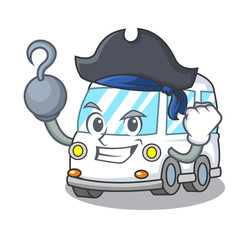 Poster - Pirate ambulance character cartoon style