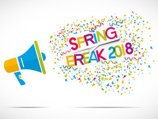 megaphone : SPRNG BREAK 2018