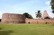 Bastion and outer wall, Brihadisvara Temple, Gangaikondacholapuram, Tamil Nadu, India