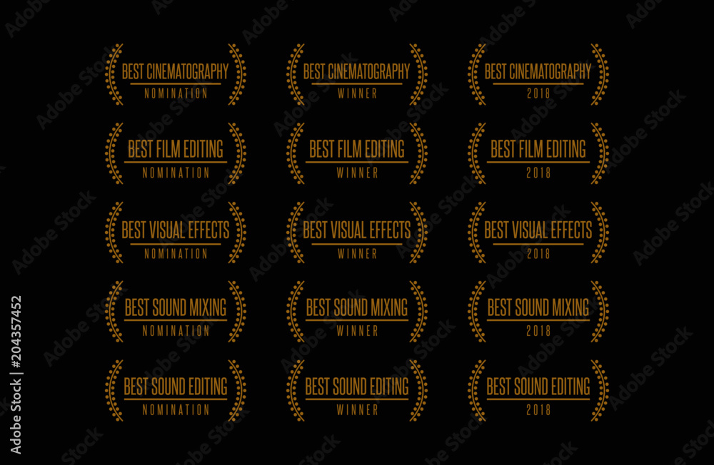Movie award technical nomination winner best cinematography visual ...