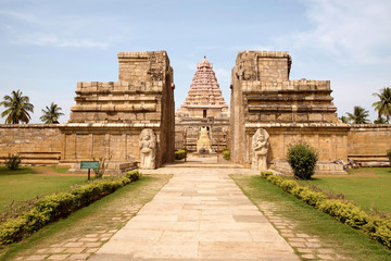 Entrance, Brihadisvara Temple, Gangaikondacholapuram, Tamil Nadu, India