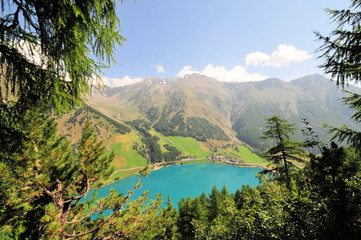 Gebirge Südtirol Berge See