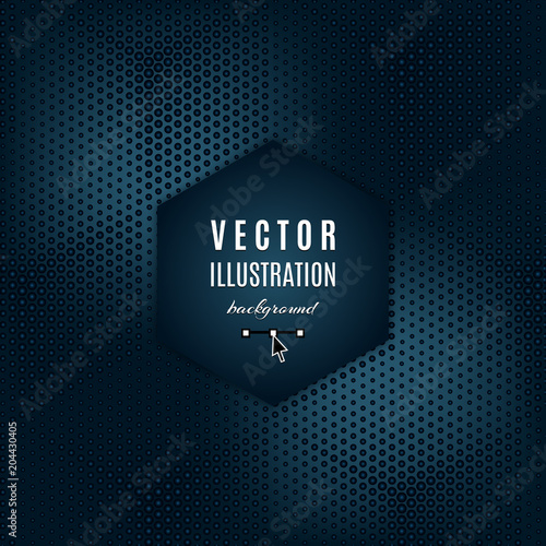 Vector Dark Blue Gray Abstract Background Geometric Futuristic