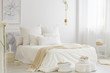 © Photographee.eu - Double bed with blanket