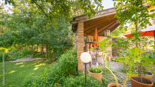 Garten Terrasse Im Mediterranen Stil Buy This Stock Photo And Explore Similar Images At Adobe Stock Adobe Stock