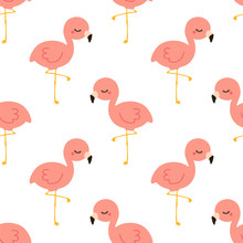 Flamingo Child Pattern