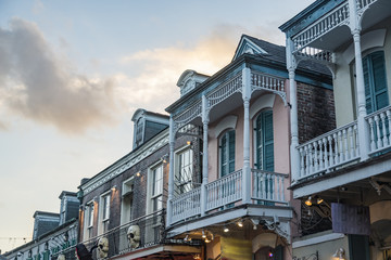 Historic house in the French Quarter of New Orleans