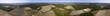 360 degree panorama of farms in South Carolina, USA.