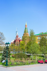 Wall Mural - The Kremlin grand palace in Moscow