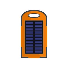 Sticker - Power battery icon. Flat illustration of power battery vector icon for web