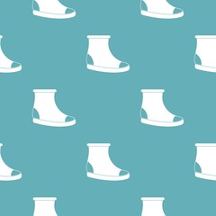 Wall Mural - Woman shoes pattern vector seamless repeating for any web design