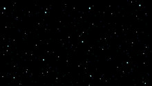 Stars Sky Night Vector Illustration